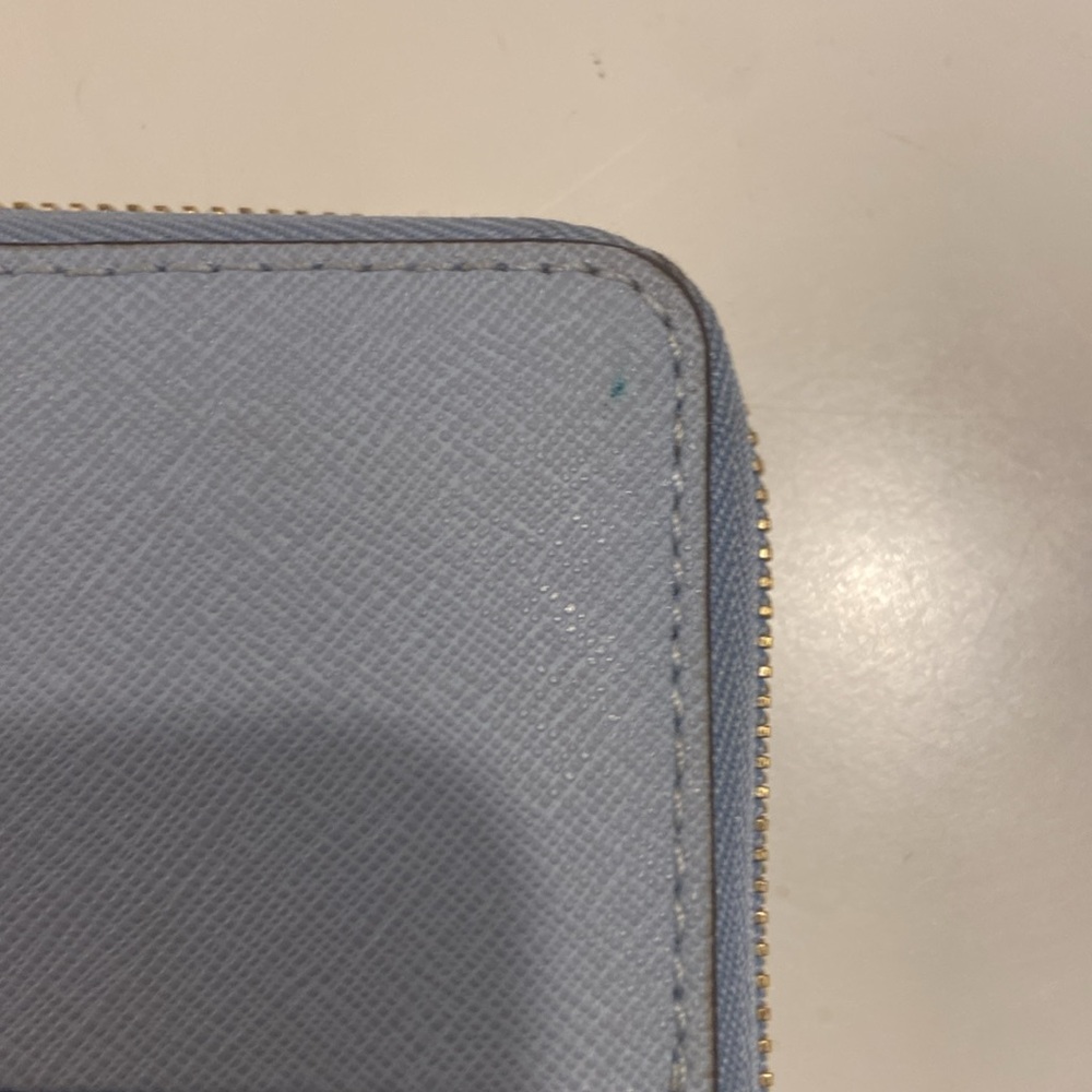 Michael Kors Two Tone Zip Around Wallet/Phone Case *MISSING WRISTLET STRAP* - Picture 8 of 9
